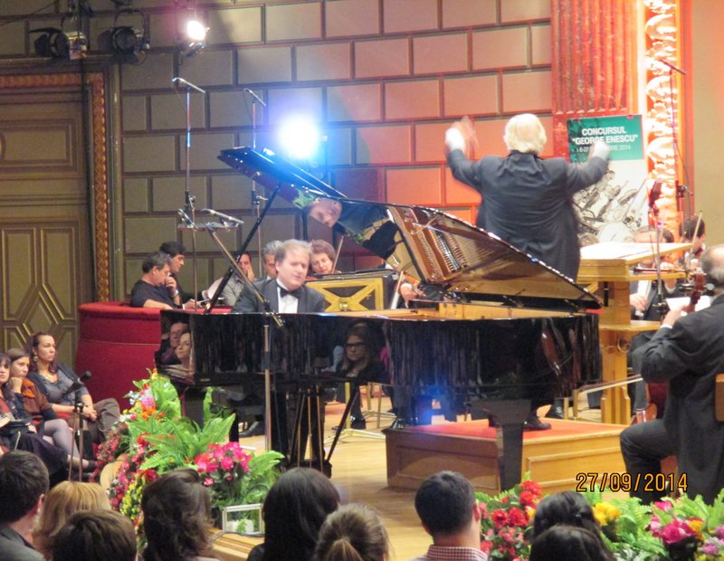 Förderung des "George Enescu Competition" in Rumänien