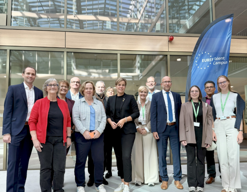 The EUREF Talent Campus in Düsseldorf celebrates its official opening