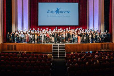 Vergabefeier für RuhrTalente