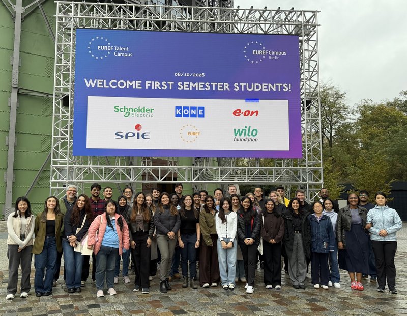 Internationale Talente starten am EUREF-Talent-Campus