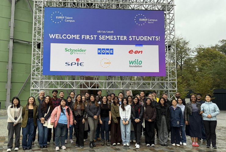 Internationale Talente starten am EUREF-Talent-Campus