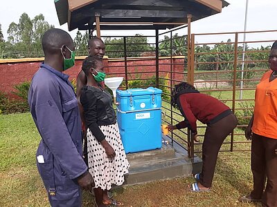 Trinkwasser&shy;aufbereitung in Uganda