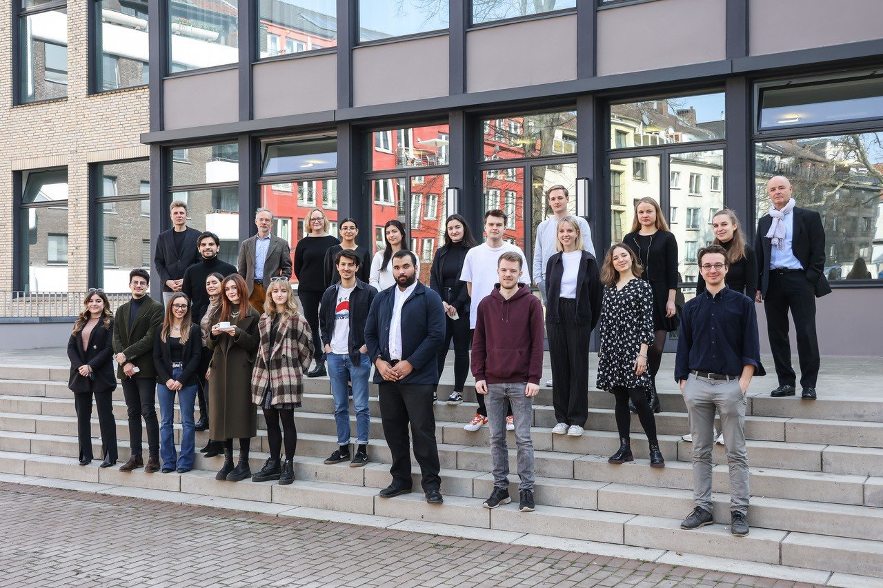 Studierende aus Dortmund, Potsdam, Eindhoven und Neapel bei der 10. Internationalen Frühjahrsakademie