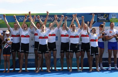 Deutschland-Achter gewinnt Ruder-WM 2019