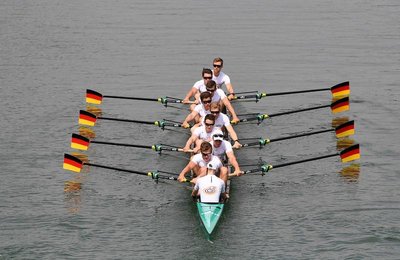Acht Weltmeister und ein Neuling an Bord des Flaggschiffs