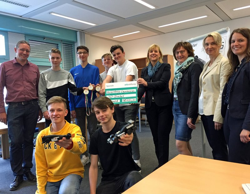 3D-Drucker für das Heisenberg-Gymnasium Dortmund