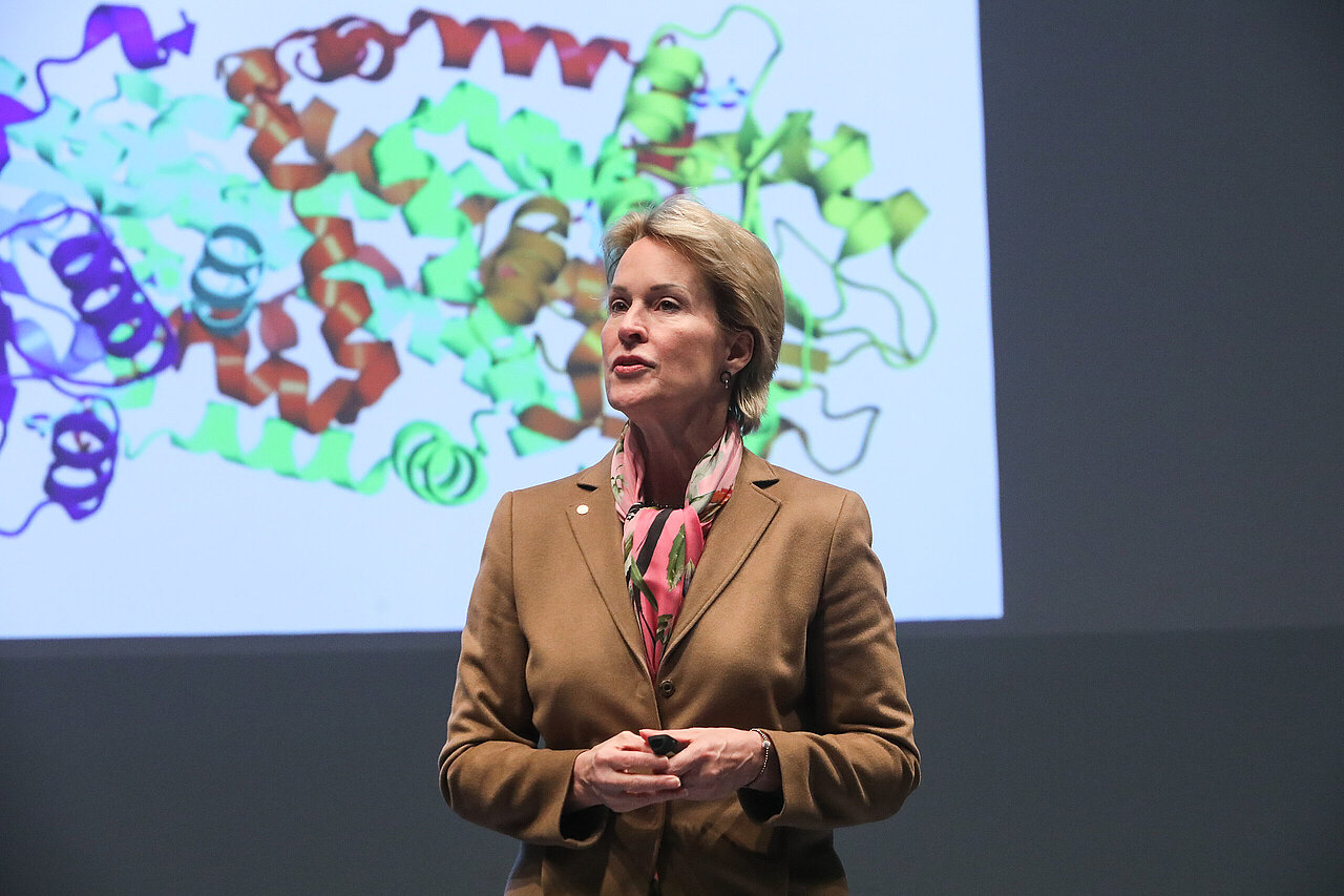 TU Dortmund Audimax, Prof. Frances Arnold