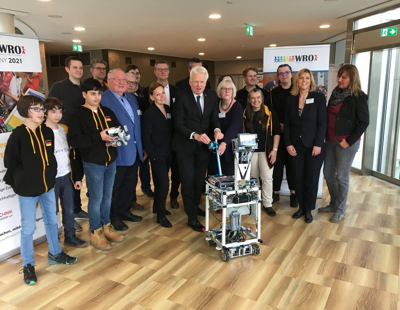 Jugend-Roboter&shy;wettbewerb „WRO“ 2021 in Dortmund?