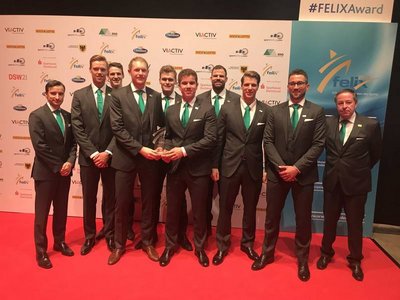 Deutschland-Achter gewinnt Felix-Award zum siebten Mal