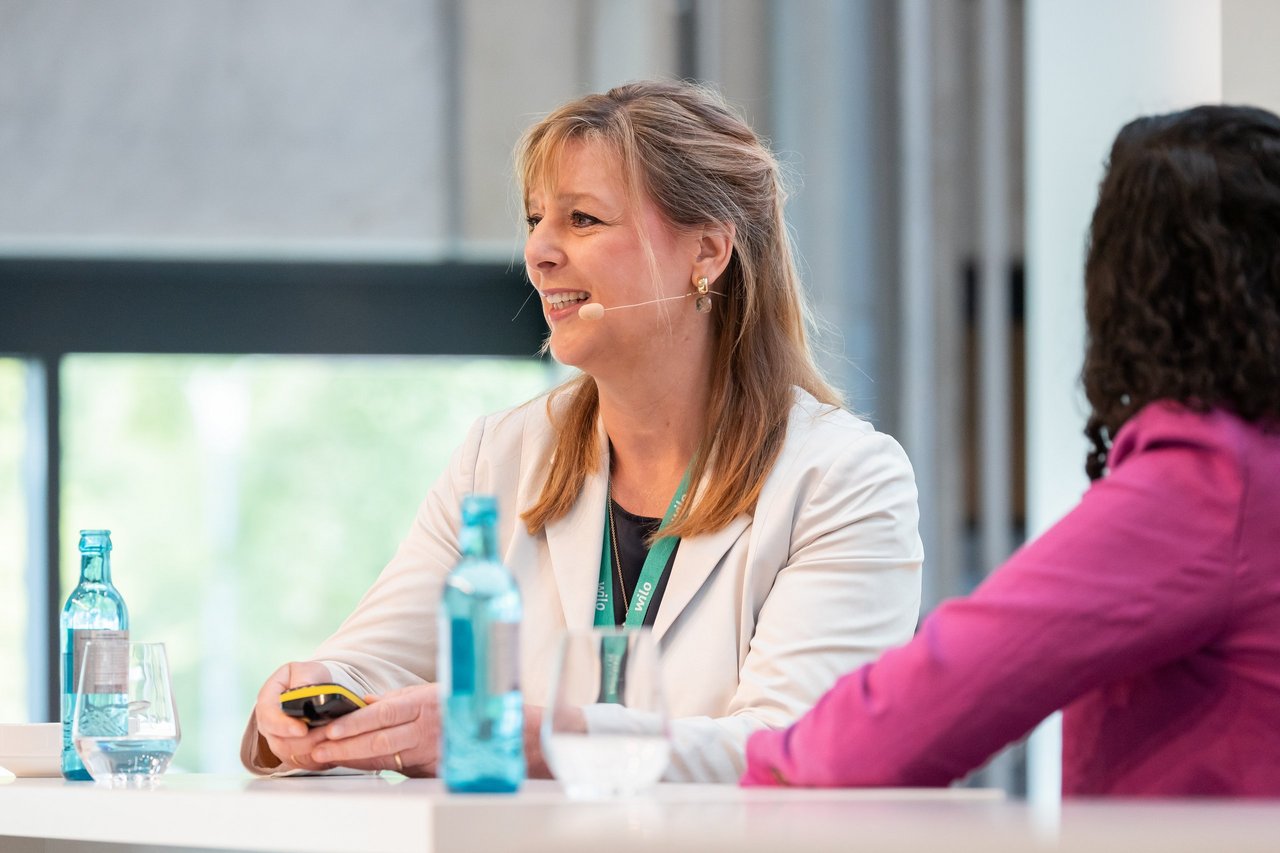 Evi Hoch (Vorstandsmitglied Wilo-Foundation) bei der Wilo Afrika-Konferenz