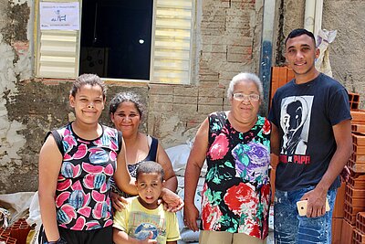 Covid-19-Nothilfe für Familien in São Paolo