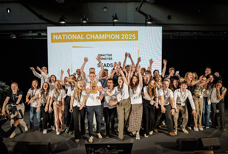 Enactus Germany Champion 2025 kommt aus Münster