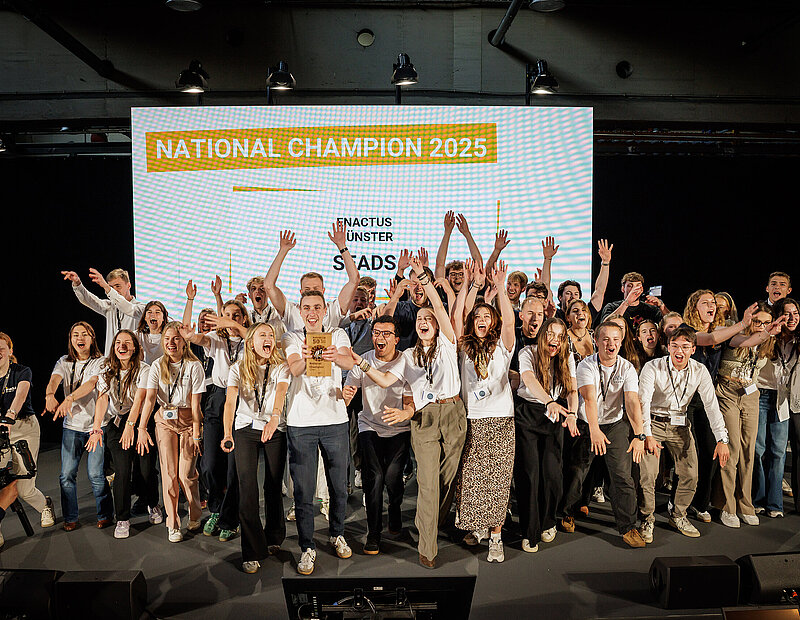 Enactus Germany Champion 2025 kommt aus Münster