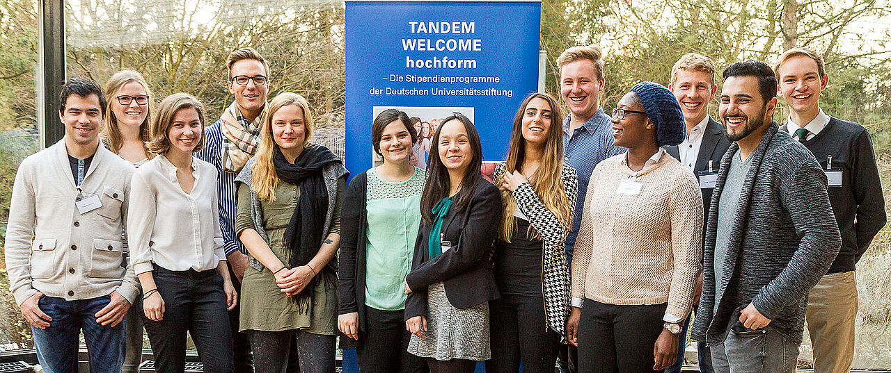 Studierende des Stipendienprogramms TANDEM
