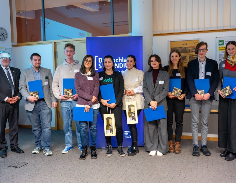 Stipendien&shy;vergabe&shy;feier der Hoch&shy;schule Hof 2025