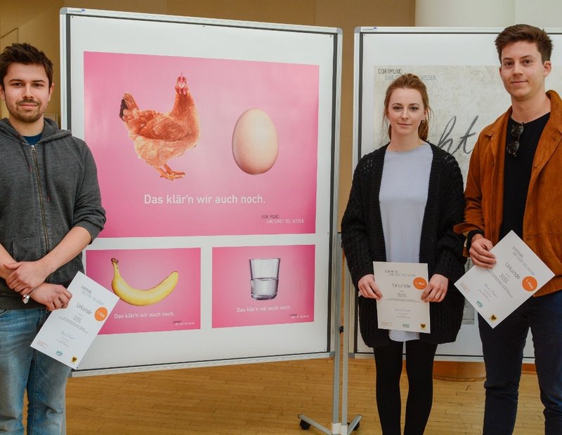 „Das klären wir auch noch. Mit 52.000 Studierenden. An 7 Hochschulen.“