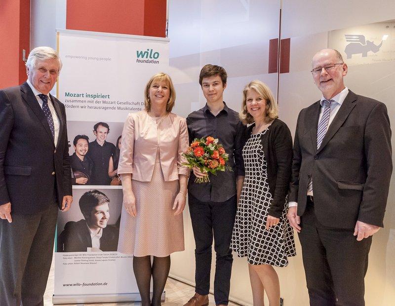 Förderpreis für jungen Mozart-Stipendiaten