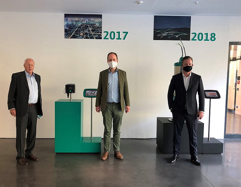 Dr. Raphael von Hoens&shy;broech zu Gast bei Wilo