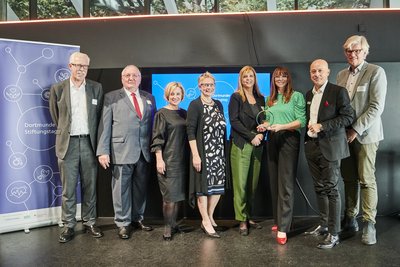 Verleihung des Stiftungspreises beim 5. Dortmunder Stiftungstag im Brauturm im Dortmunder U