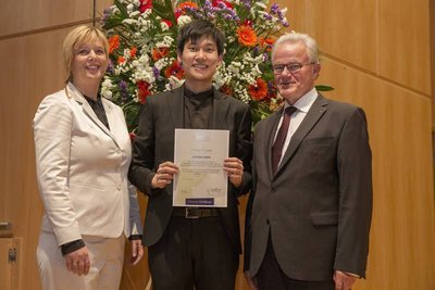 Nachwuchs&shy;talent Lorenz Chen gewann Henri Marteau Wettbewerb