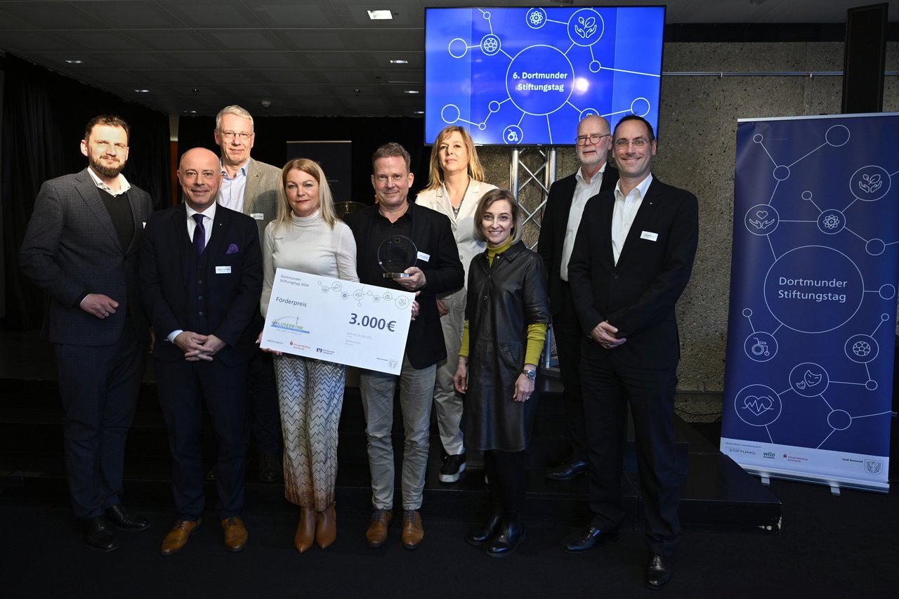 Förderpreisvergabe beim sechsten Dortmunder Stiftungstag